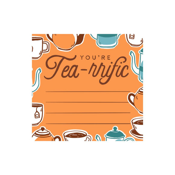 Tea-rrific Single Post-It Notes