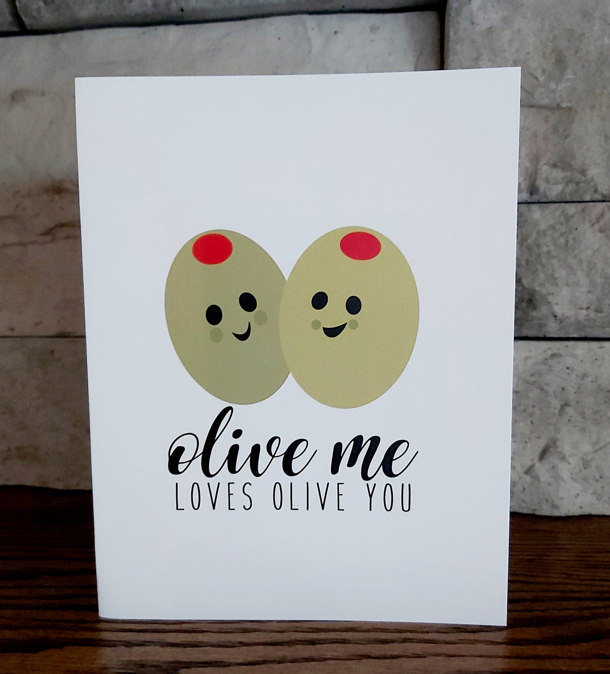 Olive Me Card