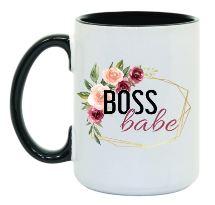 Boss Babe 15 oz Mug