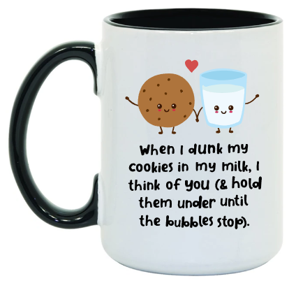Milk and Cookie 15 oz Mug