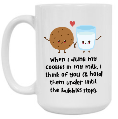 Milk and Cookie 15 oz Mug