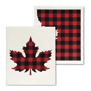 Canadian Themed Swedish Dishcloths