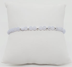 Blue Lace Agate Bracelet