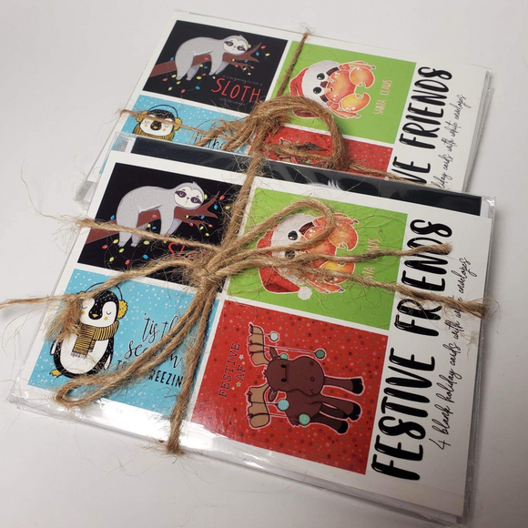 Festive Friends Card Pack