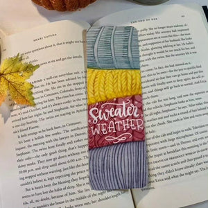 Sweater Weather Bookmark