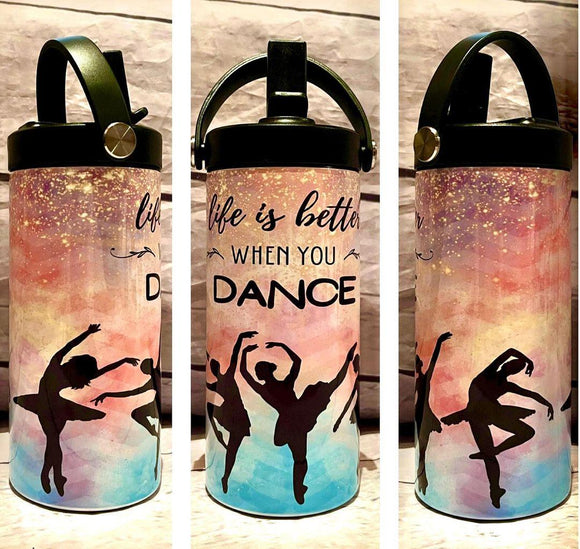 Life Is Better When You Dance Kids Tumbler