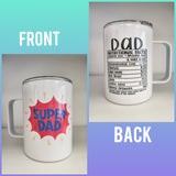 Dad Themed Coffee Cups