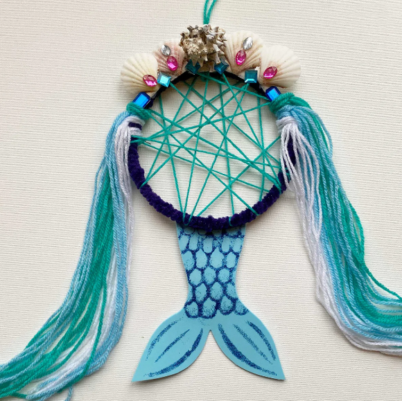 Mermaid Dreamcatcher Craft Kit