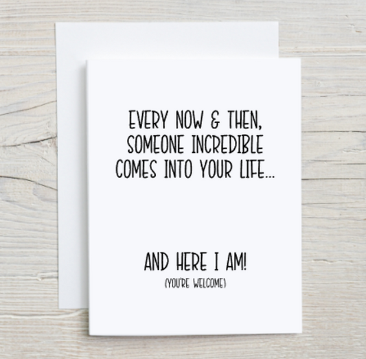 Someone Incredible Card
