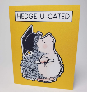Hedge-U-Cated Greeting Card
