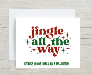 Jingle All The Way Card