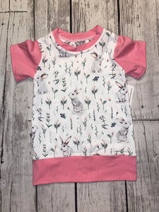 Grow With Me Bunny T Shirt 1-3y