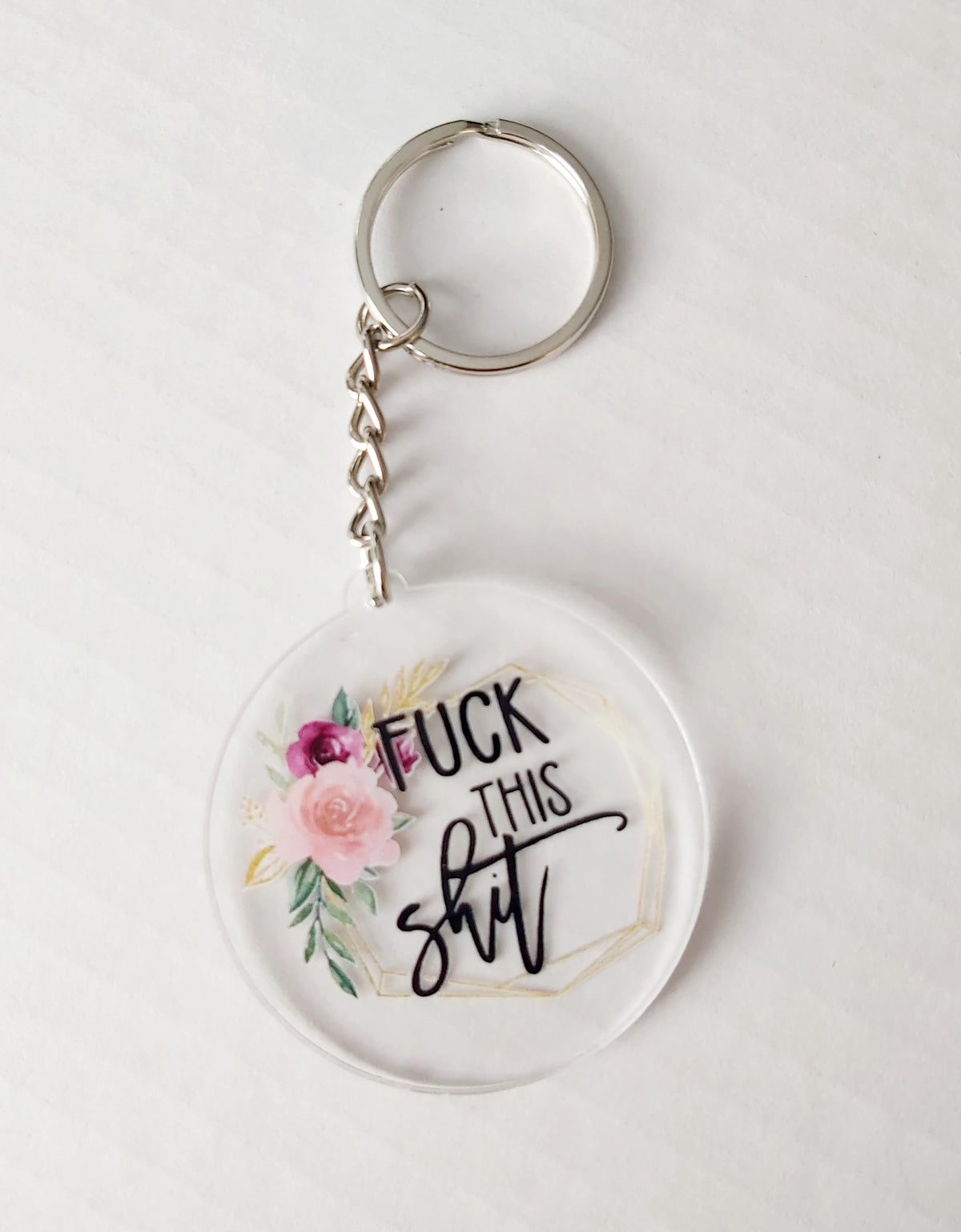 Fuck This Shit Keychain
