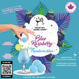 Blue Raspberry Glimmer Cocktail Bombs
