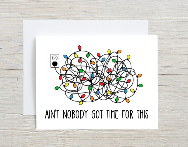 Ain't Nobody Card