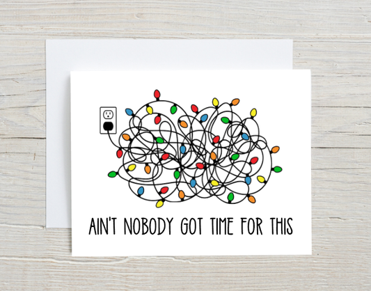 Ain't Nobody Card