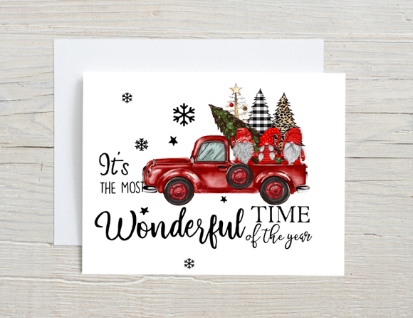 Most Wonderful TIme Card