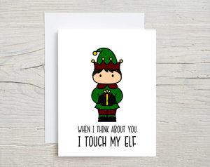 Touch My Elf Card