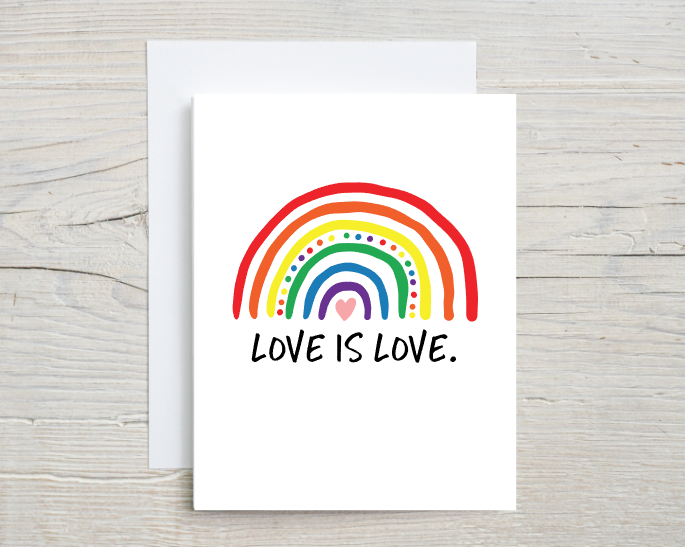 Love is Love Card