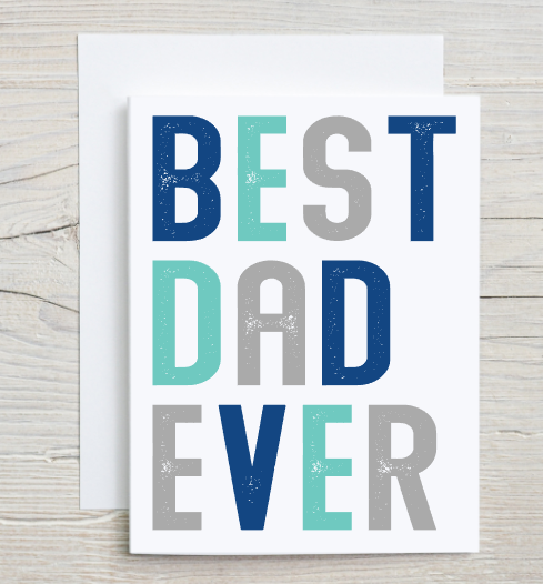 Best Dad Ever Card