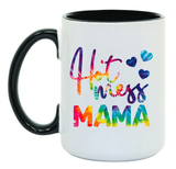 Hot Mess Mama 15 oz Mug
