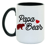 Papa Bear 15 oz Mug