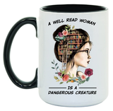Well Read Woman 15 oz Mug