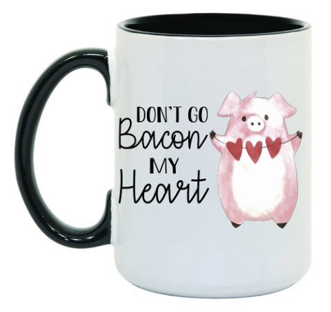 Bacon My Heart 15 oz Mug