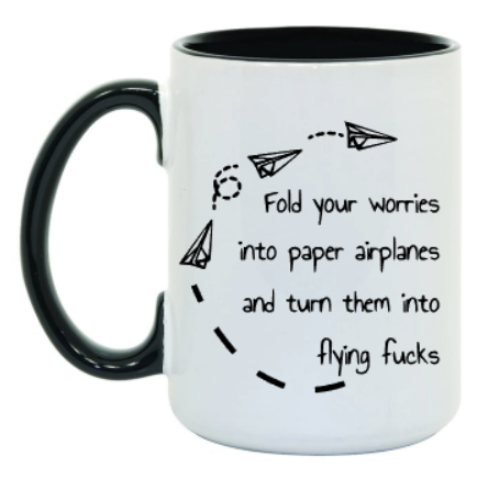 Paper Airplanes 15 oz Mug