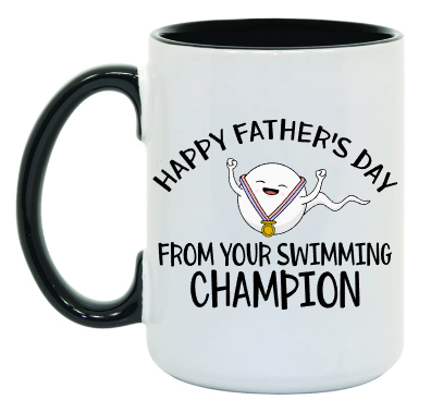 Swimming Champion 15 oz Mug