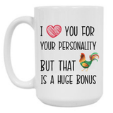 Huge Bonus 15 oz Mug