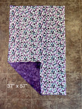 Adult Double Sided Minky Blankets