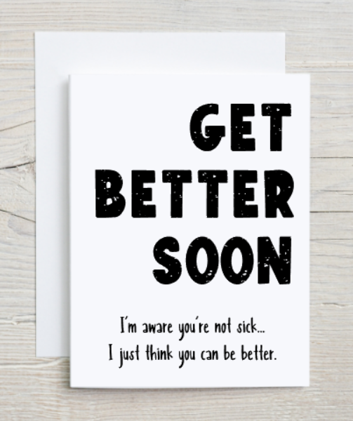 Get Better Soon Card
