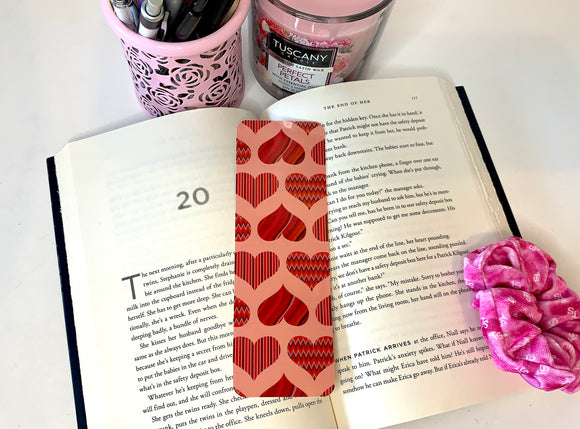 Groovy Hearts Bookmark