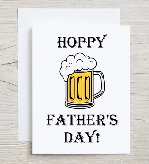 Hoppy Father's Day Card