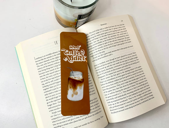 Iced Coffee Addict Bookmark