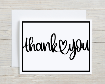Thank You Card