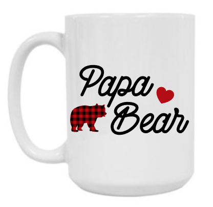 Papa Bear 15 oz Mug