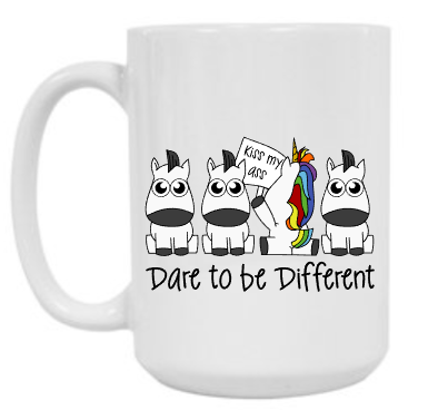 Dare to be Different 15 oz Mug