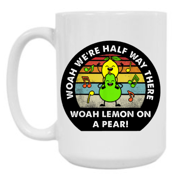 Lemon on a Pear 15 oz Mug