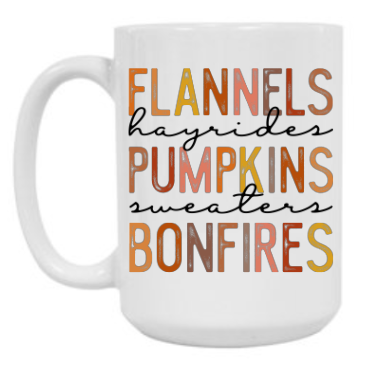 Fall Vibes 15 oz Mug