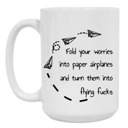Paper Airplanes 15 oz Mug