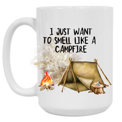 Campfire Smell 15 oz Mug